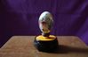 An egg featuring a portrait of Shou Xing, the Chinese God of Longevity, is created by Ruan Hailin, a retiree in Nantong, East China's Jiangsu province. [Photo/ntfabu.com]
Have you ever heard of egg painting? Ruan Hailin, a retiree in Nantong of Jiangsu province, has been painting and writing calligraphy on eggs for decades. Check out some of his work.