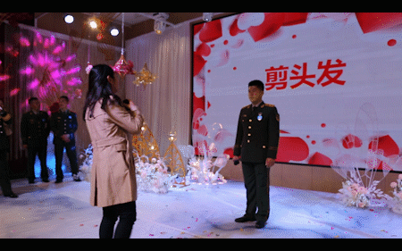 支队|武警某支队举办集体婚礼和军民联谊会|荔枝军事