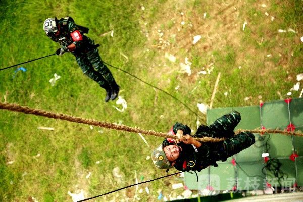 支队|武警某支队实战演训励尖兵|荔枝军事