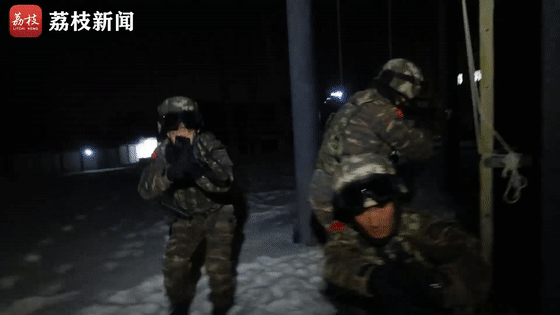 夜间|摄氏零下25度~战斗在夜间打！|荔枝军事