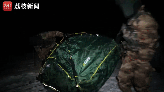 潜伏|隆冬寒夜，边防官兵向“安”而行|荔枝军事