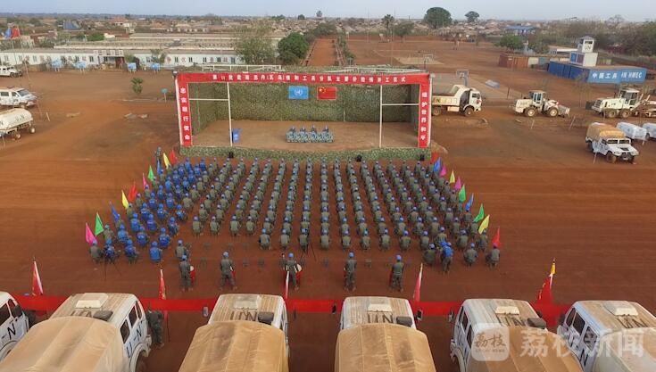 开工|中国第11批赴南苏丹维和工兵主要补给线道路正式开工！|荔枝军事