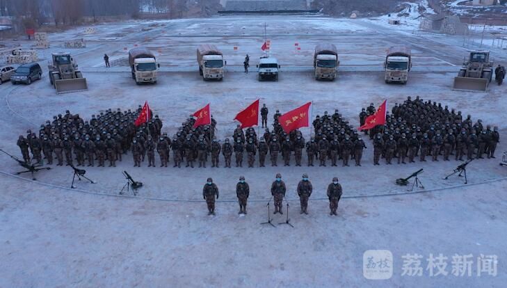 新疆阿克苏军分区某边防团组织开训动员会|荔枝军事