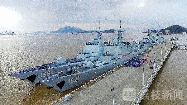 东部战区海军某驱逐舰支队新年第一次实战实训|荔枝军事