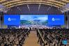 Photo taken on Oct. 11, 2021 shows the opening ceremony of the 15th meeting of the Conference of the Parties to the United Nations Convention on Biological Diversity (COP15) in Kunming, southwest China's Yunnan Province. (Xinhua/Li Xin)
