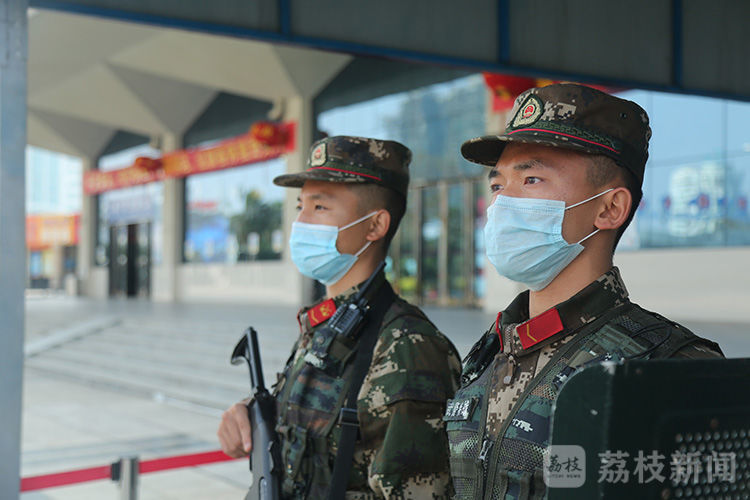 驻地|春节假期,武警官兵一线执勤守护驻地群众|荔枝军事