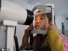 2010年11月11日，吉林省吉林市船营区松江实验小学50名近视学生依次进行12项眼部检查，合格者将免费接受祥康集团赞助、美国欧普康视（吉林）青少年近视矫治中心提供的每付价值5320-7320元的角膜塑形镜和技术支持及跟踪服务。朱万昌/IC photo

