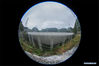 Panoramic photo taken on March 28, 2021 shows China's Five-hundred-meter Aperture Spherical radio Telescope (FAST) under maintenance in southwest China's Guizhou Province. FAST has identified over 300 pulsars so far. Located in a naturally deep and round karst depression in southwest China's Guizhou Province, it officially began operating on Jan. 11, 2020. (Xinhua/Ou Dongqu)