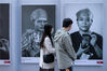 2021年4月9日，武汉举办“相约春天”抗击疫情摄影展，众多市民和游客现场观展。