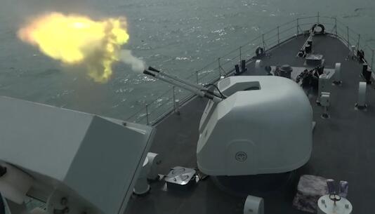 海军多型扫雷舰艇 跨昼夜多课目实战化训练|荔枝军事
