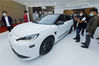 A Huawei electronic vehicle on display at the Shanghai Auto Show on April 19, 2021. [Photo/IC]