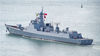 2019年4月22日，中国海军贵阳舰 052D 导弹驱逐舰参加中国海军节，进出港口。钱佰华/人民视觉