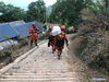 Rescuers deliver relief supplies in Yangbi Yi Autonomous County, southwest China's Yunnan Province, May 22, 2021. At least 3 people were killed and 27 others injured as of 6 a.m. Saturday after a series of earthquakes jolted Yangbi Yi Autonomous County in Dali Bai Autonomous Prefecture, southwest China's Yunnan Province, local authorities said. Four earthquakes over 5.0-magnitude jolted Yangbi from 9 p.m. to 11 p.m. (Beijing Time), according to the China Earthquake Networks Center. Rescue forces have been dispatched to the quake zone, and rescue efforts are underway. (Xinhua)