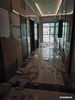 Photo taken on May 22, 2021 shows the interior view of a damaged building in Maduo County of Golog Tibetan Autonomous Prefecture, northwest China's Qinghai Province. No casualties have been reported after a 7.4-magnitude earthquake jolted northwest China's Qinghai Province Saturday, said local authorities. The quake struck Maduo County of Golog Tibetan Autonomous Prefecture in the province at 2:04 a.m. Saturday Beijing Time, according to the China Earthquake Networks Center (CENC). The epicenter was monitored at 34.59 degrees north latitude and 98.34 degrees east longitude. The quake struck at a depth of 17 km. (Xinhua)