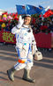 Astronaut Tang Hongbo waves during a see-off ceremony for three Chinese astronauts of the Shenzhou-12 manned space mission at the Jiuquan Satellite Launch Center in northwest China, June 17, 2021. (Xinhua/Li Gang)