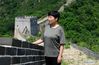 Li Cui patrols along the Banchangyu Great Wall in Qinhuangdao, north China's Hebei Province, July 8, 2021. Zhang Heshan, 66, is a villager of Chengziyu, where lies a section of China's Great Wall dating back to Ming Dynasty (1368-1644). Since 1978, Zhang has been a protector of the Great Wall. Over the years, he patrolled the wild Great Wall near his village and never been held back by various challenges, such as blizzards, rainstorms, wild bees and snakes. He has persuaded the herdsmen to leave, scared away the brick-stealers, stopped tourists from making carvings on the Wall, and reported damages. 