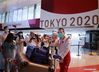 President of the Chinese Table Tennis Association Liu Guoliang arrives at the Narita airport in Tokyo, Japan, July 17, 2021. Some members of Chinese Olympic delegation arrived in Tokyo on Saturday. (Xinhua/Cao Can)