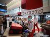 Liu Shiwen of the Chinese table tennis team arrives at the Narita airport in Tokyo, Japan, July 17, 2021. Some members of Chinese Olympic delegation arrived in Tokyo on Saturday. (Xinhua/Cao Can)