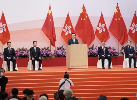 Hong Kong holds various events to mark CPC centenary, 24th return anniversary