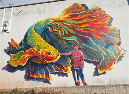 A village in Yunnan blossoms with art