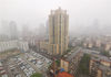 2021年7月23日，暴雨如注的浙江省宁波市海曙区城区。胡学军/视觉中国