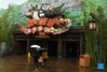 Tourists visit Kung Fu Panda Land of Awesomeness at the Universal Beijing Resort in Beijing, capital of China, Sept. 20, 2021. The Universal Beijing Resort, currently the largest in scale worldwide, opened to the public on Monday. The resort, covering 4 square km, includes the highly anticipated Universal Studios Beijing theme park, the Universal CityWalk, and two hotels. (Xinhua/Ren Chao)