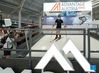 An exhibitor demonstrates a ski simulator during the 2021 China International Fair for Trade in Services (CIFTIS) in Beijing, capital of China, Sept. 3, 2021. (Xinhua/Zhang Chenlin)