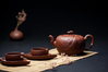 Xie Qiang, a master of arts and crafts from Jiangsu province, turns zisha clay pots into a reflection of culture and history. [Photo provided to China Daily]