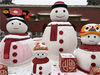 2022年1月23日，北京，景山公园现宫廷版雪人，笑容治愈。