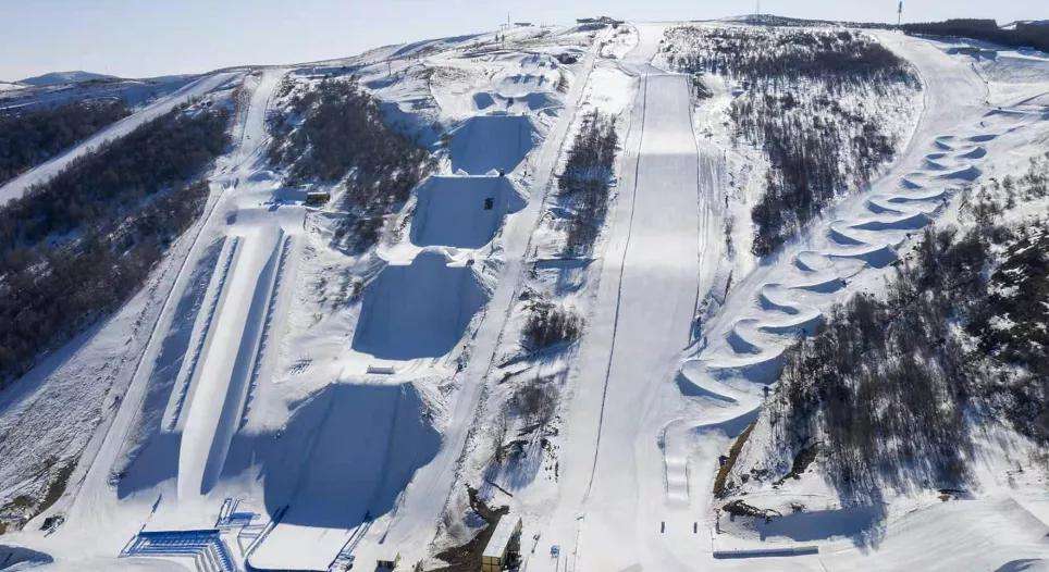 滑雪|云顶滑雪公园储雪八万方 冬残奥会赛道塑形基本完成