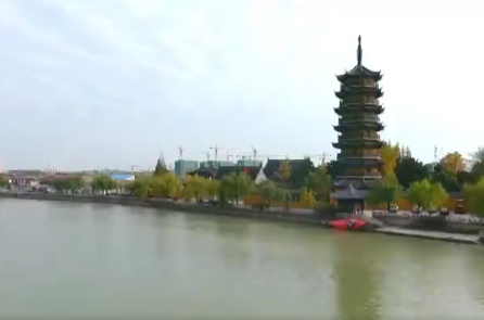 扬州：运河有个宝塔湾