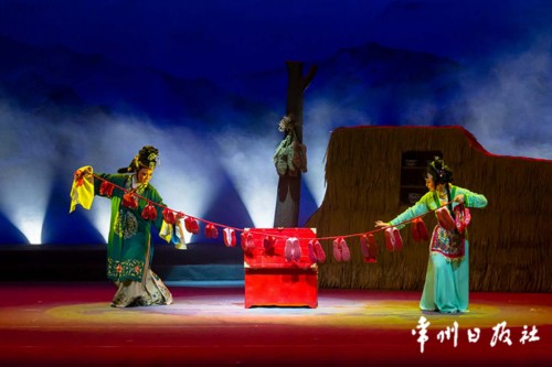 常州市锡剧院锡剧十八双绣花鞋昨晚在南京首演