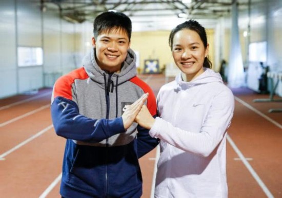 韦永丽10.99秒背后:撞线后一度手抖 苏谢帮她改技术