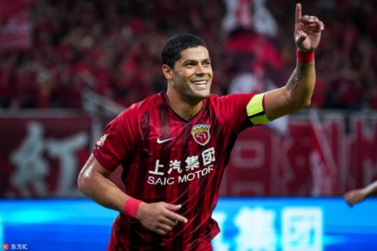 上港2-0双杀申花坐稳第3 武磊世界波胡尔克点射