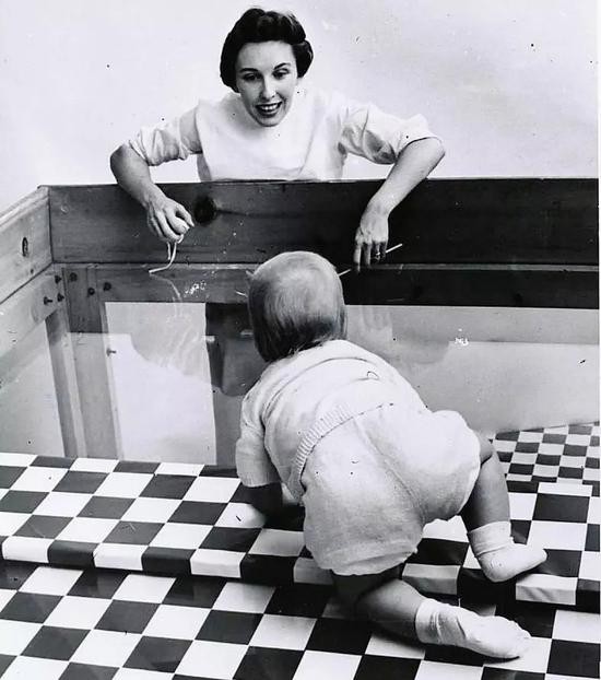 "视觉悬崖"实验