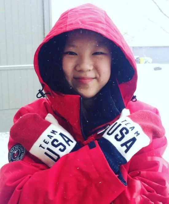 美国体操女队中国孤儿no.2 平衡木技艺堪比拜尔斯