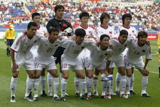 中国男足晋级2002年韩日世界杯决赛圈