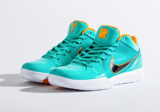 科比的生日礼物?四种配色kobe4联名战靴今日限量全套发售