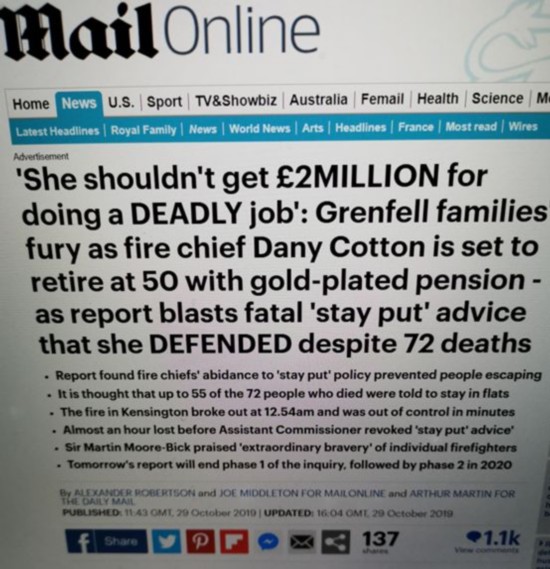 图片拍摄自英国《每日邮报》的报道