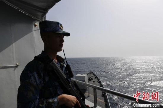 中国海军第35批护航编队检验提高应对多种安全威胁能力