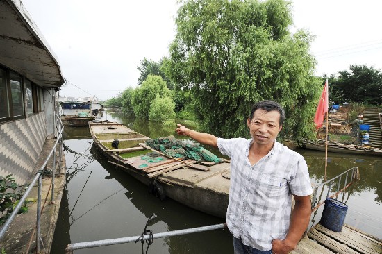 老伙计!扬州湖区"最后的渔民"上岸