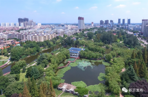 人民公园新沂城区今天,让小编带你用多角度全景视角,领略"大新沂气质"