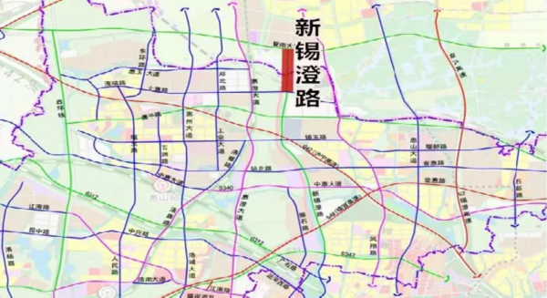 无锡这7条道路即将建成,还有5条列入近期规划!