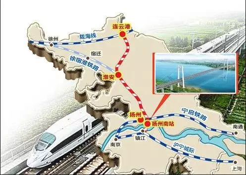 宁淮铁路11个站点图片