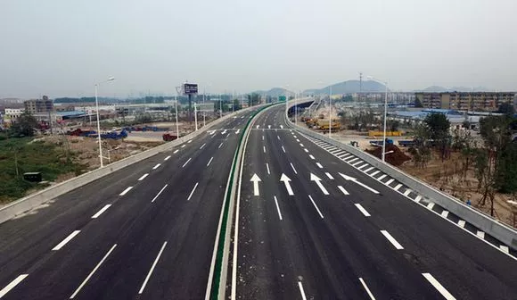 重磅徐丰公路快速化改造勘探施工高架地面双向6车道西北方向出行更
