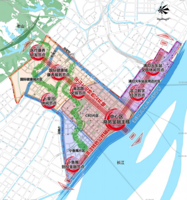 关注南京江北新区中心区最新规划