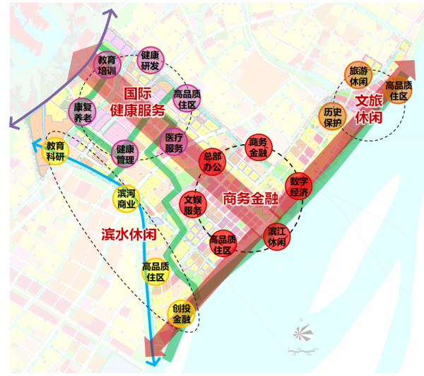 江北新区八卦洲规划图图片