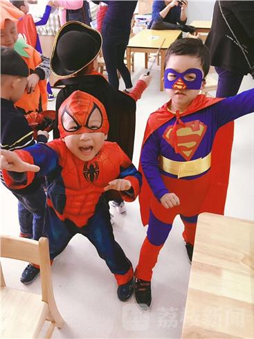 cosplay!幼儿园小朋友提前过上万圣节