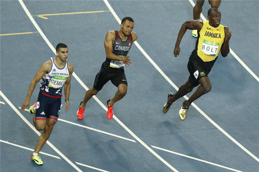 2016里约奥运会田径男子200米半决赛:博尔特晋级决赛