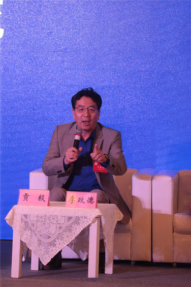 苏州澳昆智能机器人技术有限公司董事长李政德发言.